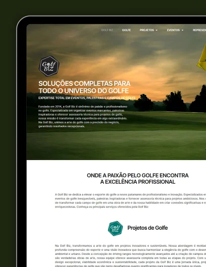 Golf Biz - Assessoria em Golfe, Projetos Imobilários e Corporativos