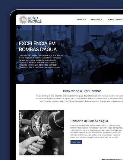 Star Bombas - Soluções em Motobombas